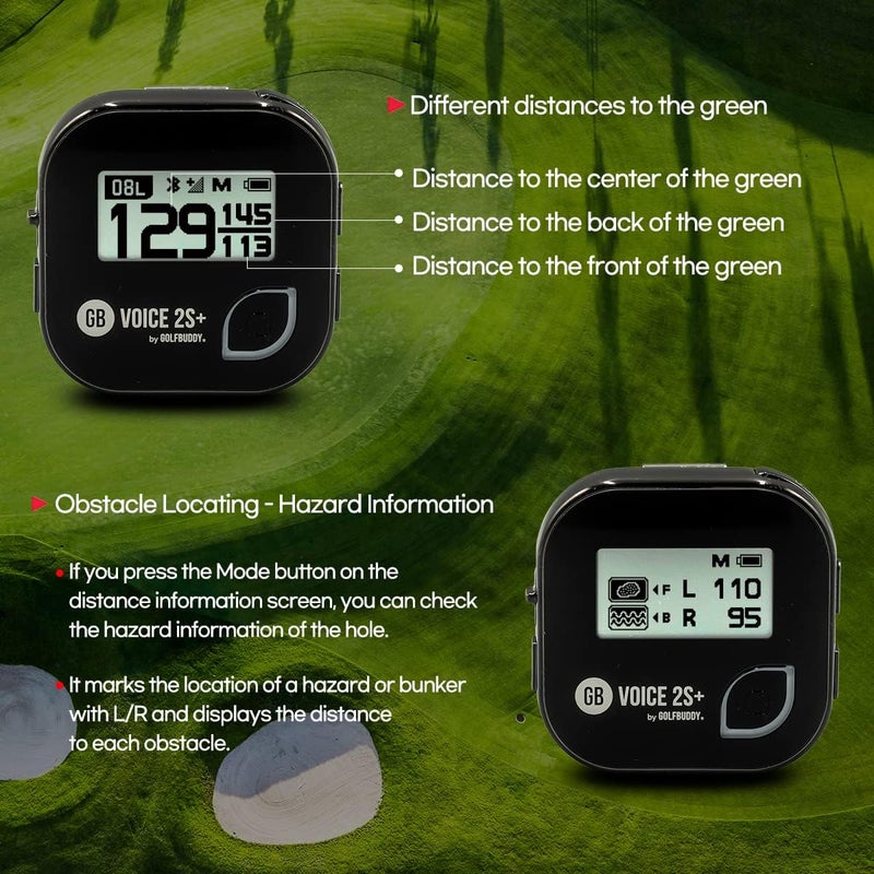 Golf Buddy جولف بادي فويس 2 جهاز تحديد المواقع/مسافة الجولف - Image 3